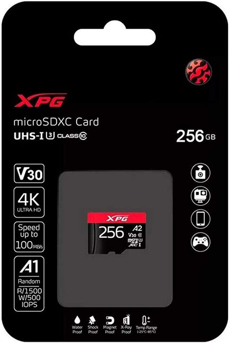 XPG 256GB Micro SDXC Card