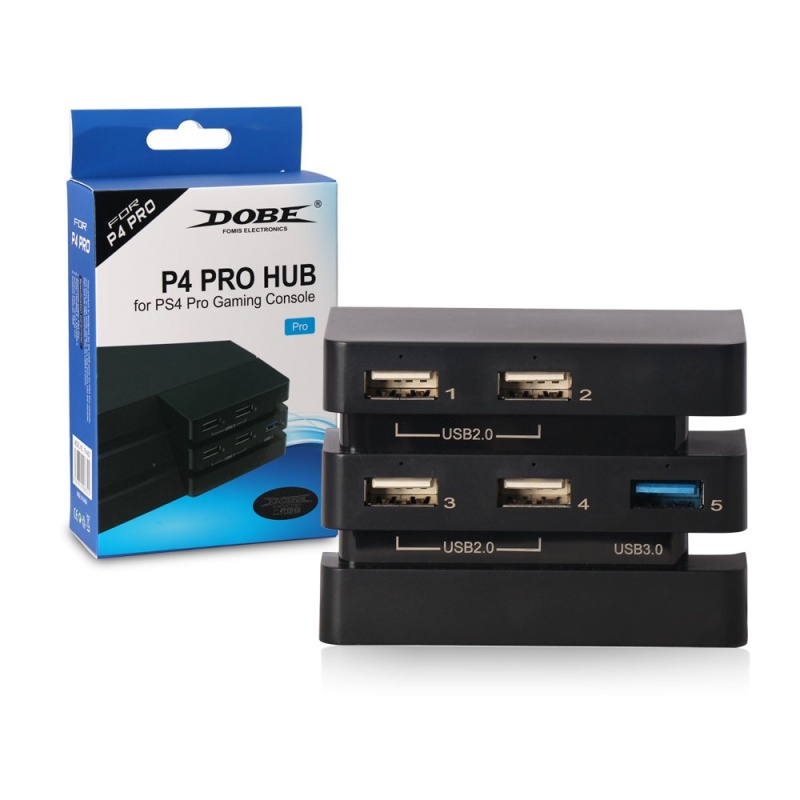 DOBE USB Hub 5 Port For PlayStation 4 Pro