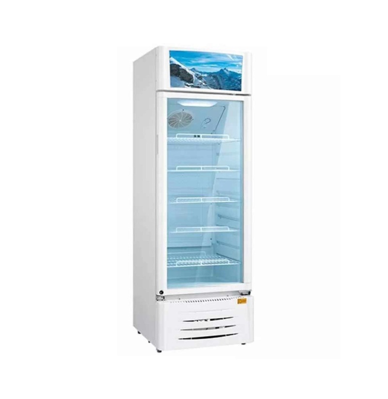 Midea Commercial 411 Liters Refrigerator, White