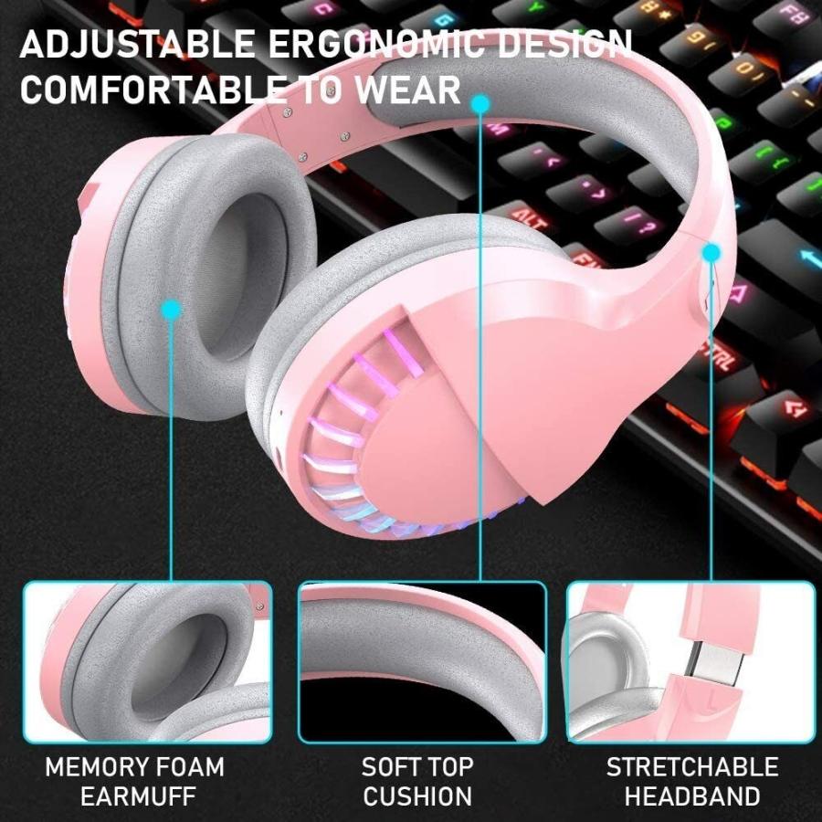 XTRIKE ME GH-515 wired headset - Pink