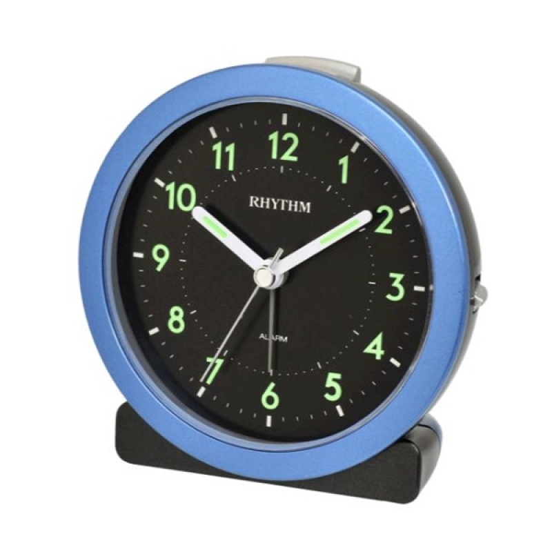 Rhythm Value Added Beep Alarm Clock, Blue - CRE301NR04