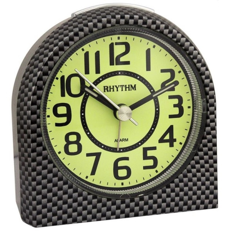 Rhythm Value Added Beep Alarm Clock, Black - CRE854NR02