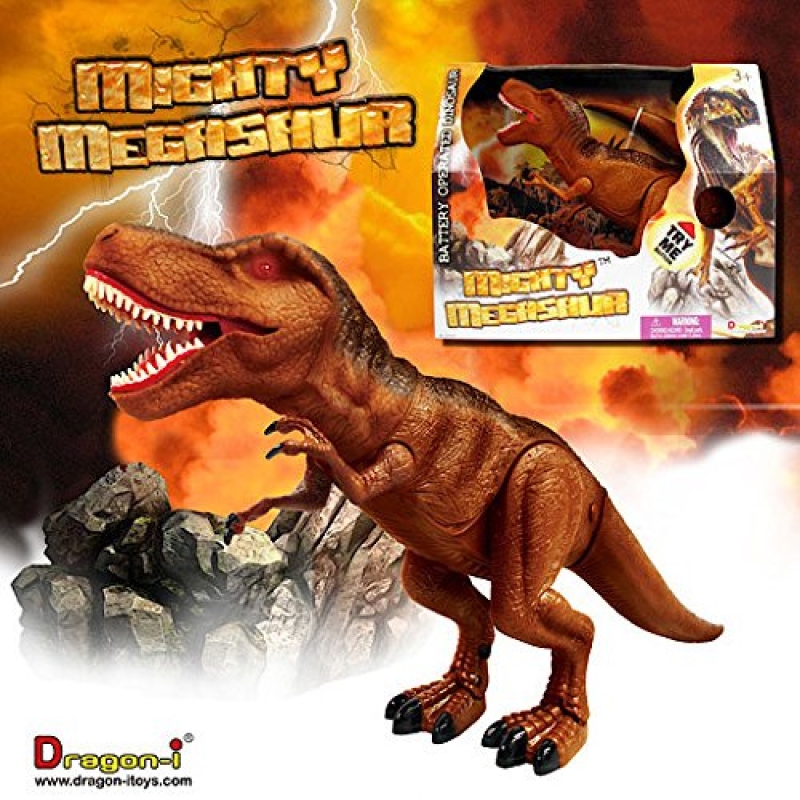 ديناصور ميجاسور يعمل ببطارية