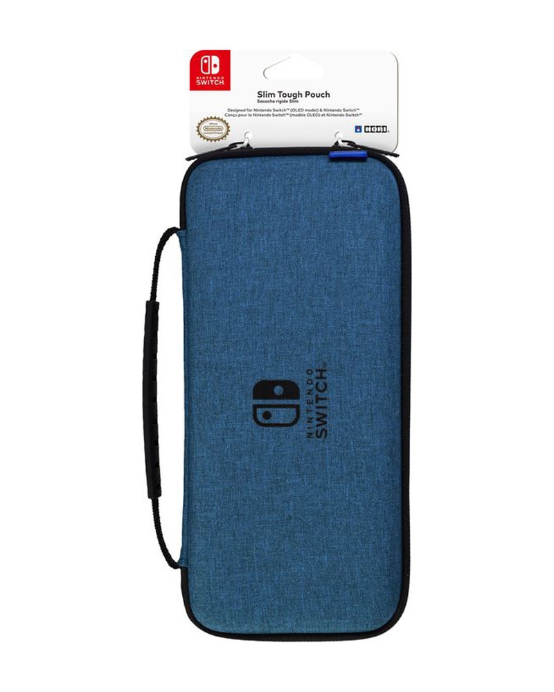 حقيبة Nintendo Switch OLED رفيعة باللون الأزرق