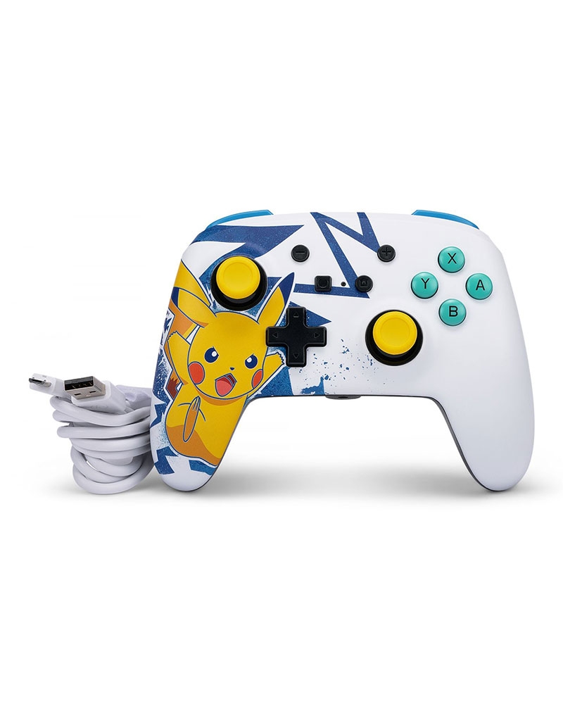 وحدة تحكم سلكي  محسنة Pikachu High Voltage  لجهاز Nintendo Switch