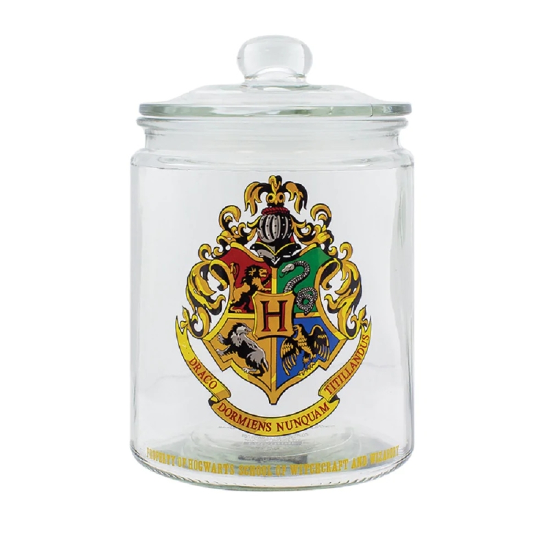 وعاء زجاجي لحفظ البسكويت Harry Potter Hogwarts