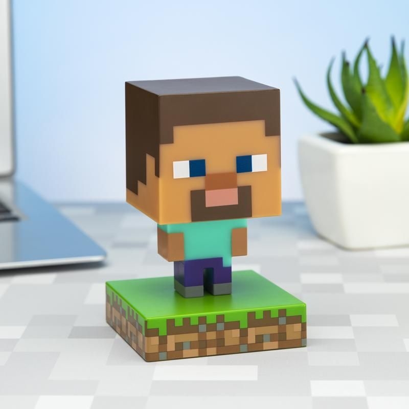 مصباح Minecraft Steve Icon