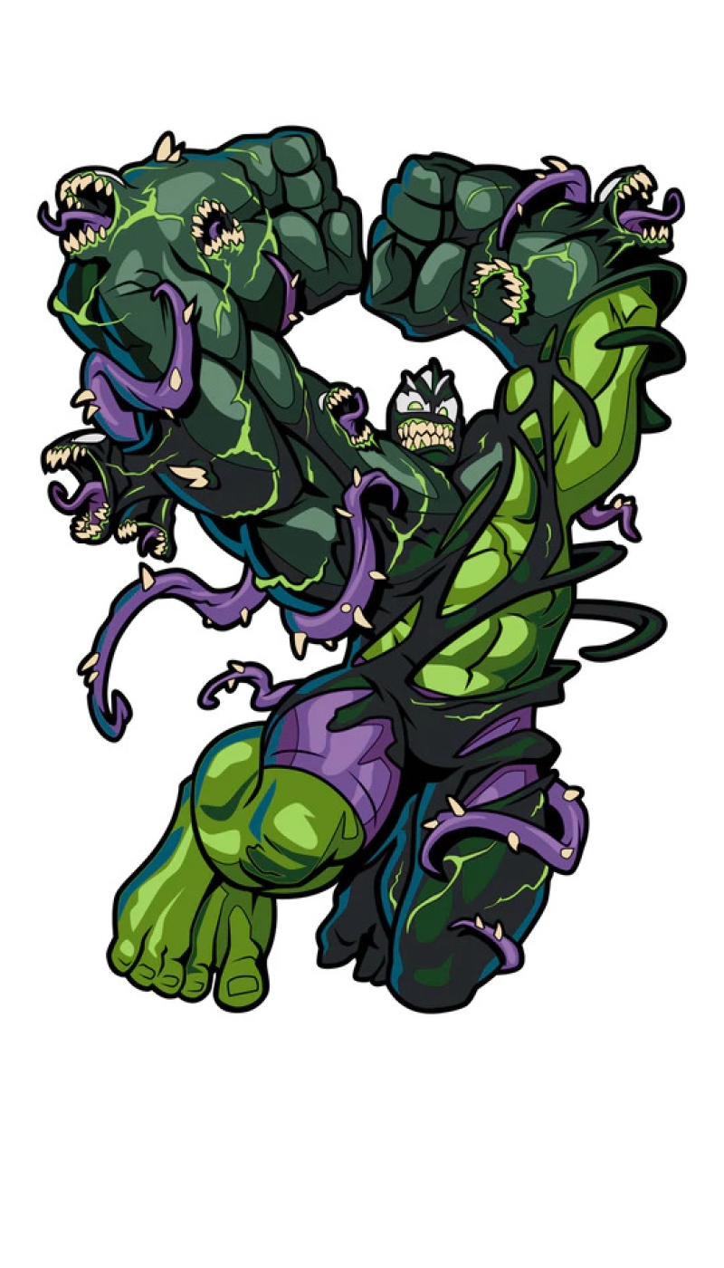 بروش Venomized Hulk (630) Marvel Maximum Venom
