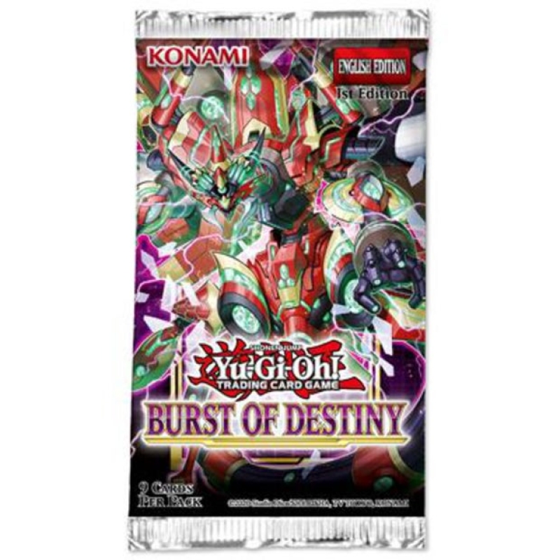 Yu-Gi-Oh TCG: Burst Of Destiny Booster Set
