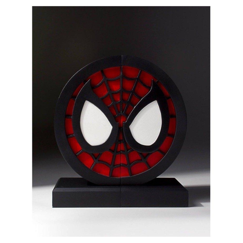 Spider-Man Logo Bookends Statue