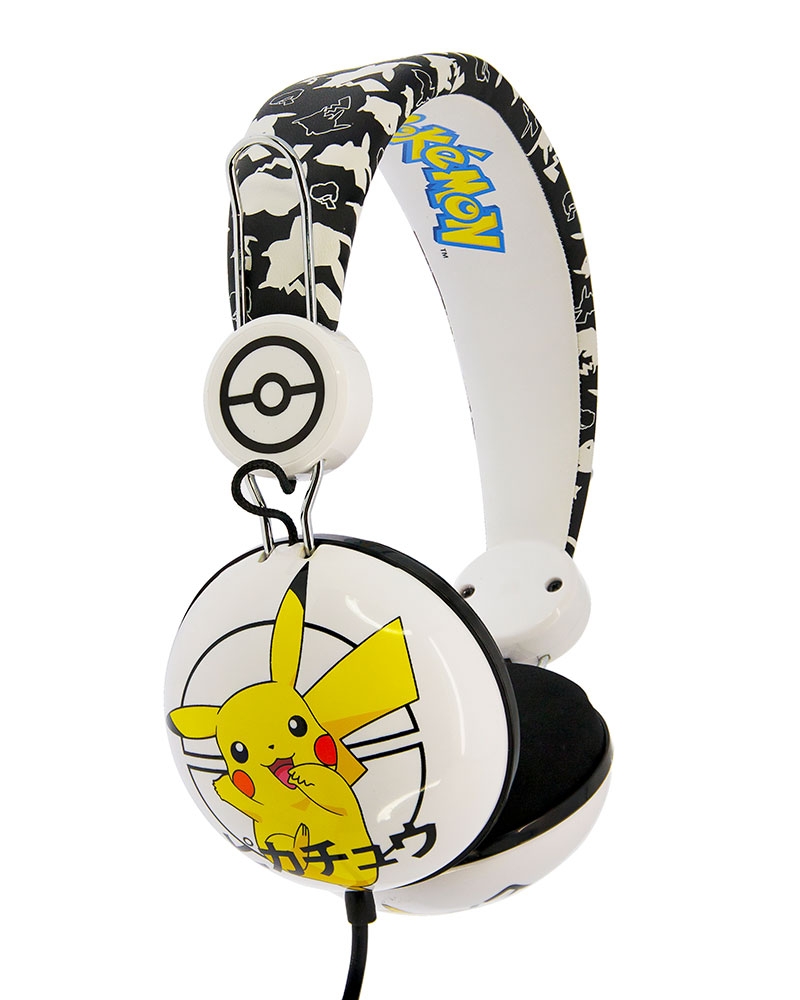 Pokémon Pikachu Japanese Black Teen stereo PC Headset