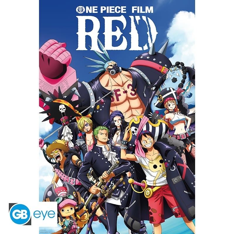 بوستر Red Full Crew  من One Piece