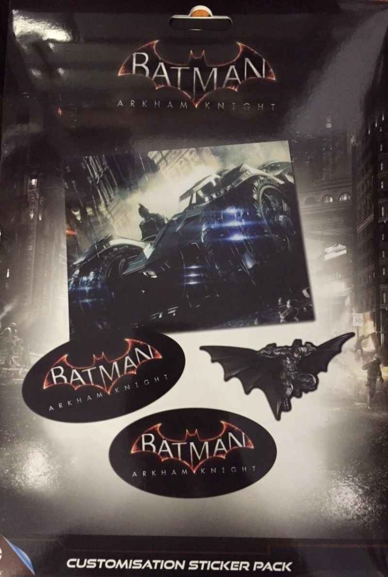 مجموعة ملصقات Batman Arkham Knight