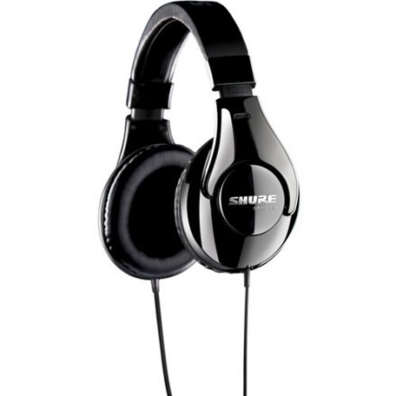 SHURE SRH240A-BK CLOSED-BACK OVER-EAR HEADPHONE