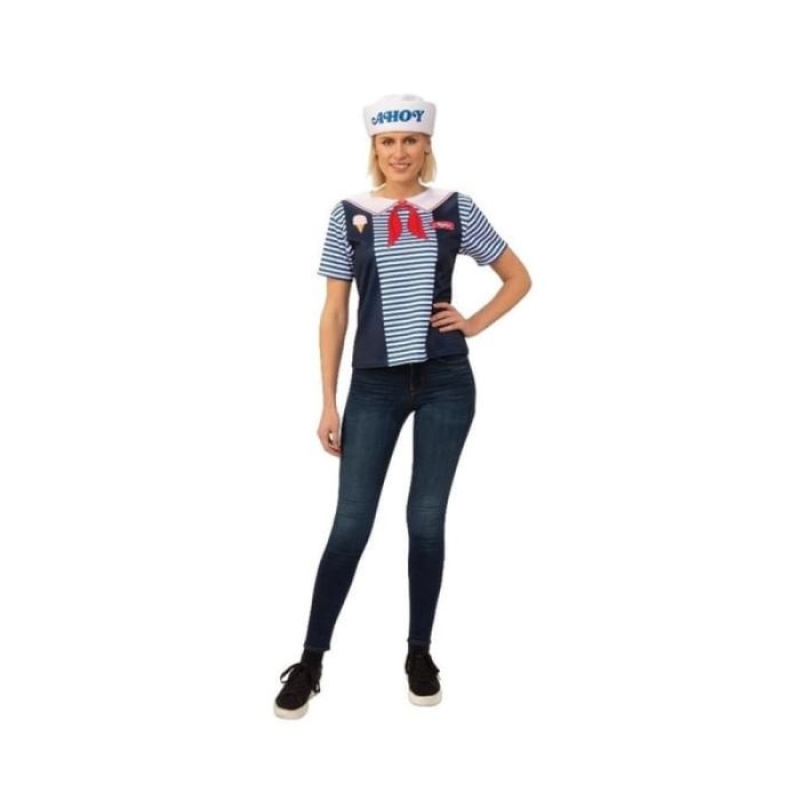 زي  Robin Scoops Ahoy Deluxe Costume للبالغين