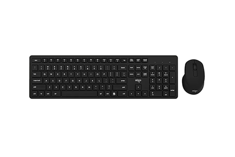 مجموعة لوحة المفاتيح والماوس اللاسلكية AIGO MK500