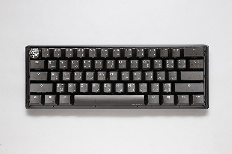 لوحة مفاتيح الألعاب الميكانيكية One 3 Aura Black  Mini 60%  من Ducky