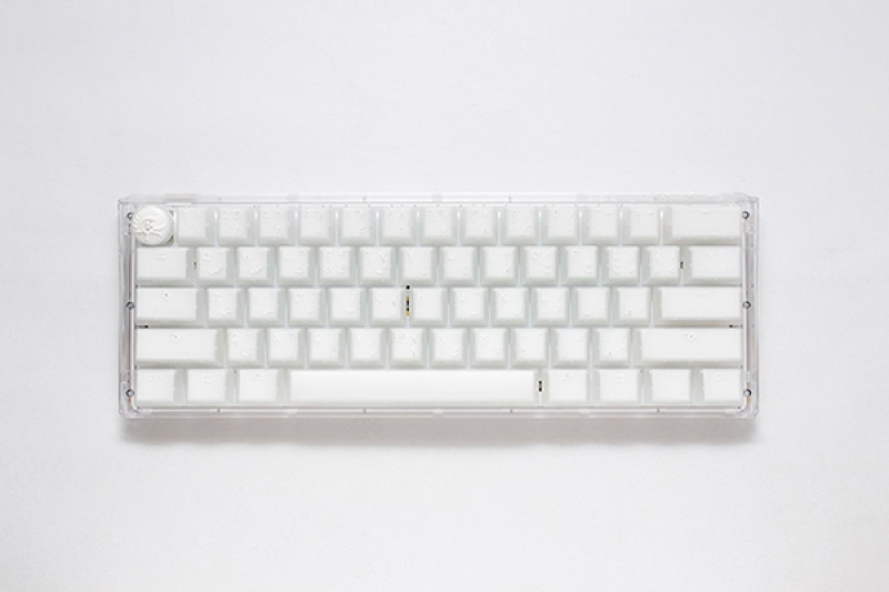 لوحة مفاتيح الألعاب الميكانيكية One 3 Aura White   من Ducky