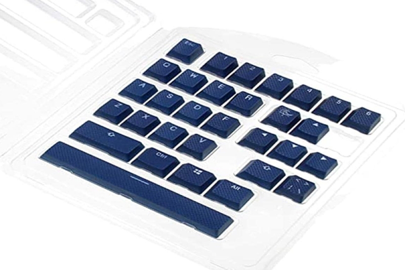 غطاء المفاتيح 31 مفتاح المطاطي ,أزرق داكن من Ducky