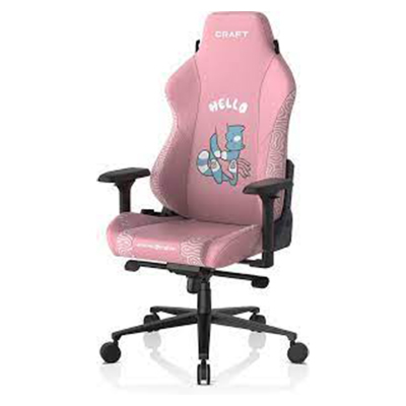 DXRacer Craft Pro Hallo cat Gaming Chair - Pink
