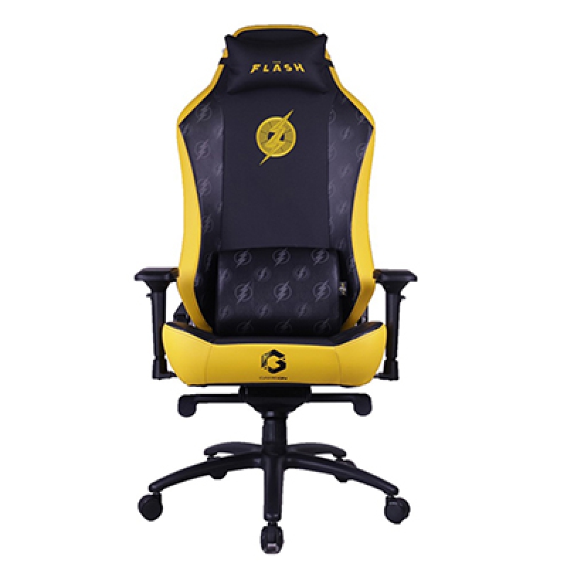 كرسي العاب Flash من GAMEON مع مسند ذراع 4D قابل للتعديل وقاعدة معدنية