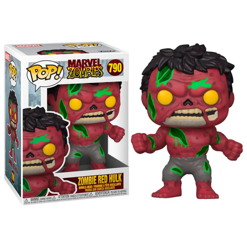 مجسم Red Hulk من POP Marvel: Marvel Zombies