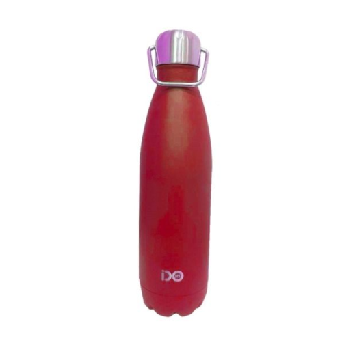 زجاجة ايدو الفارغة من الاستانلس ستيل 500 مللي - أحمر
