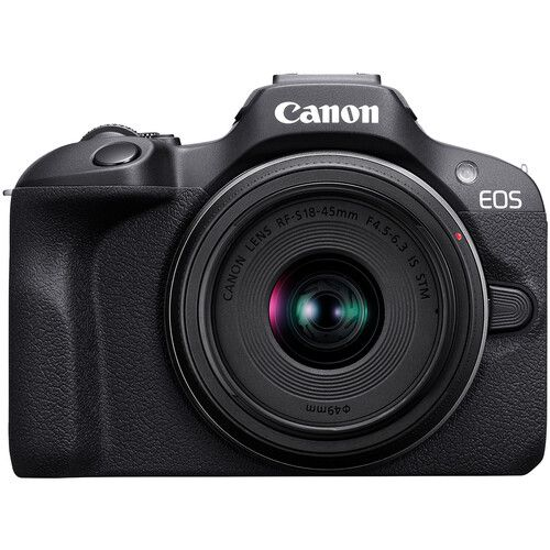 CANON EOS R100 MIRRORLESS CAMERA WITH 18-45MM S LENS