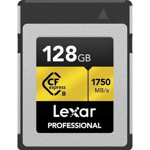 LEXAR PROFESSIONAL CFEXPRESS TYPE-B 128GB MEMORY CARD 1750MB/S - 1000MB/S