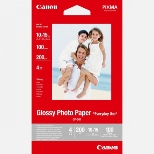 CANON GP-501 GLOSSY PHOTO PAPER 4" X 6"