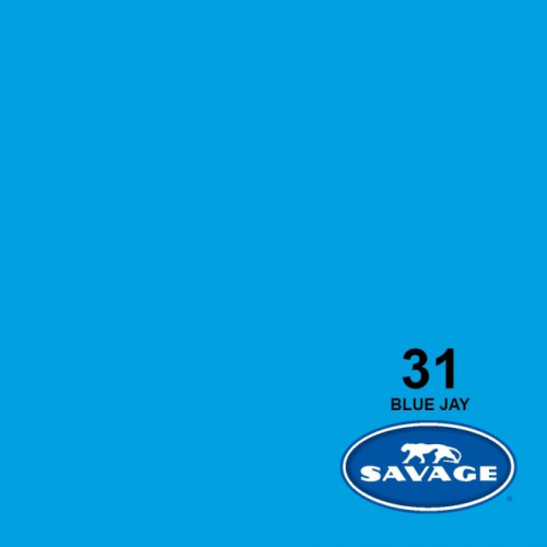 SAVAGE 31-12 WIDETONE SEAMLESS BACKGROUND PAPER BLUE JAY (A1 2.72M X 11M)
