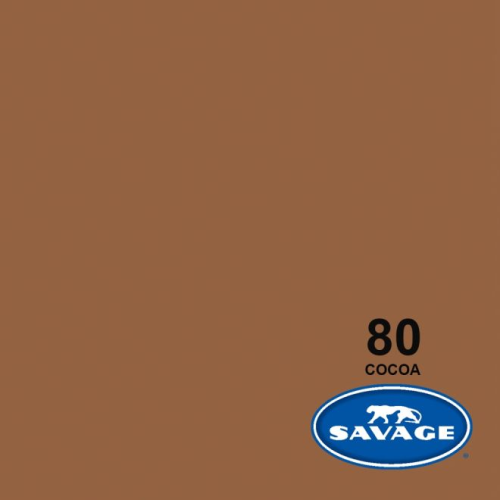 SAVAGE 80-12 WIDETONE SEAMLESS BACKGROUND PAPER COCOA (A1 2.72M X 11M)