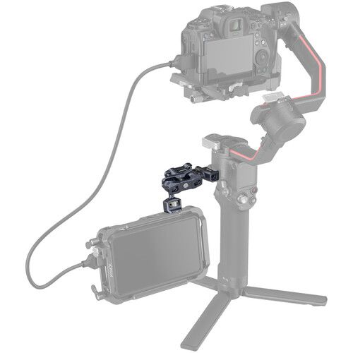 SMALLRIG 3875 MAGIC ARM WITH DUAL BALL HEADS (1/4''-20 SCREW AND NATO CLAMP) _x000D_
