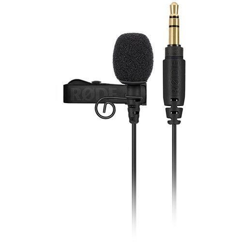 MP-RODE LAVALIER GO OMNIDIRECTIONAL LAVALIER MICROPHONE FOR WIRELESS GO SYSTEMS (BLACK)