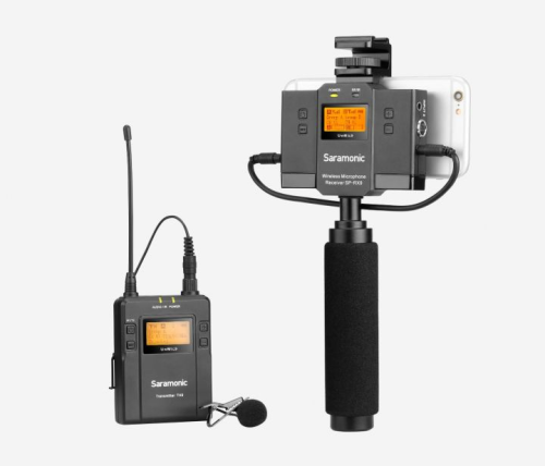 نظام الميكروفون اللاسلكي SARAMONIC UWMIC9 KIT12 UHF  (TX9+UWMIC9 SPRX9)