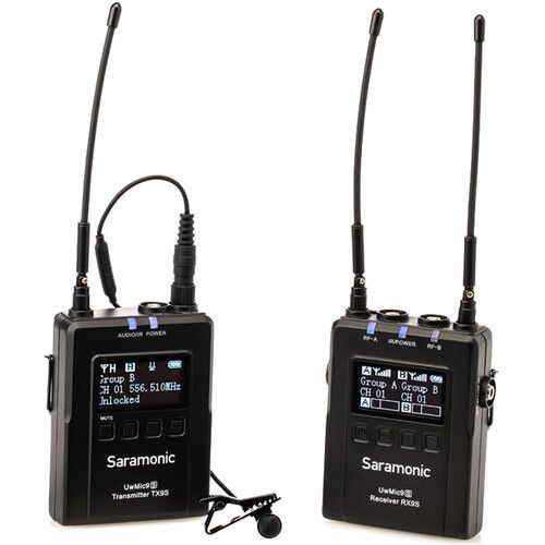 Saramonic UWMIC9S KIT1 Omni Lavalier Wireless Microphone System