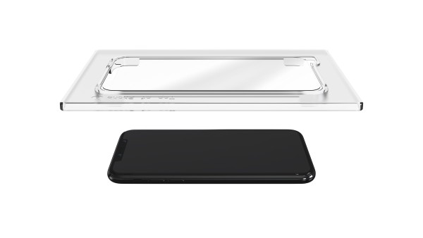 Torrii Bodyglass For iPhone X With Fitting Frame - Clear