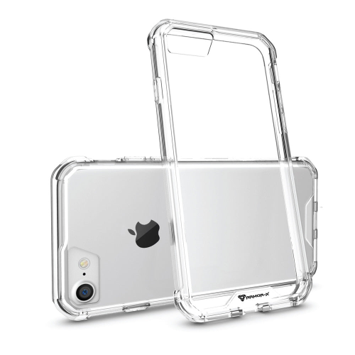 Armor - X iPhone 8 Slim Tpu Rugged Case - Clear