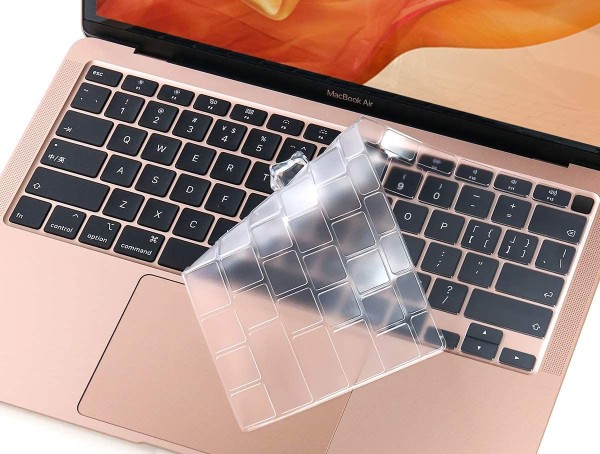 فيفولابتوب حماية فائقة للوحة مفاتيح جهاز ماك بوك 13 اير– شفاف