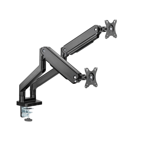 Twisted Minds Dual Monitor Mechanical Spring Monitor Arm -Black (Fit Screen Size 17"-35")