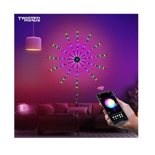 Twisted Minds RGB Fire work LED Strip with Music control