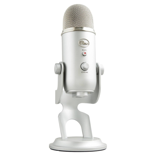Logitech Blue Yeti Microphone- Silver