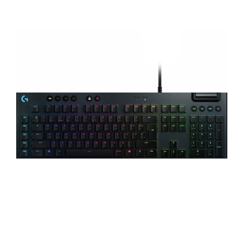 Logitech G815 LIGHTSYNC RGB Mechanical Gaming Keyboard - Clicky    