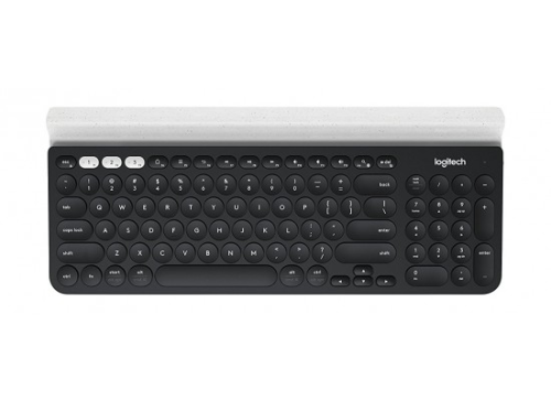 Logitech K780 Multi-Device Wireless Keyboard - Dark Grey/Speckled White - ENG