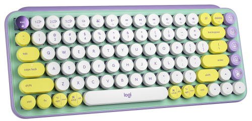 لوحة مفاتيح ميكانيكية لاسلكية POP Keys  Emoji , باللغة الإنجليزية من Logitech