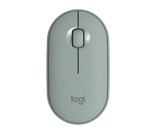 Logitech Pebble M350 Wireless/Bluetooth Mouse - Eucalyptus