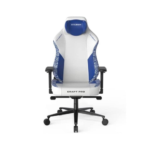 DXRacer Gaming Chair Craft Pro Stripes3 - White/Blue / DXRac
