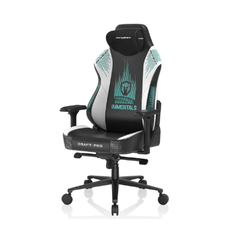 DXRacer Gaming Chair Craft Pro Immortals - Black/White / DXR