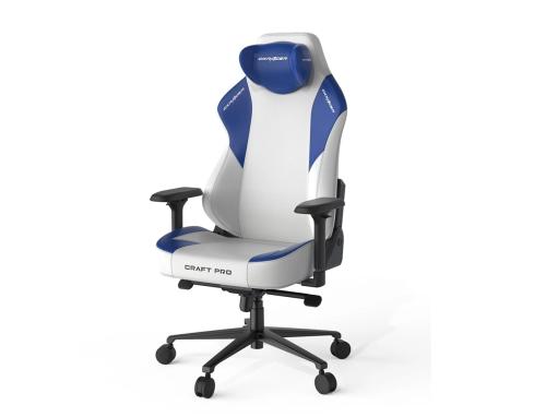 DXRacer Gaming Chair Craft Pro Classic - White/Blue / DXRace