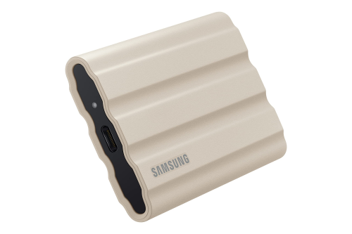 SAMSUNG Portable SSD T7 Shield USB 3.2 1TB - BEIGE